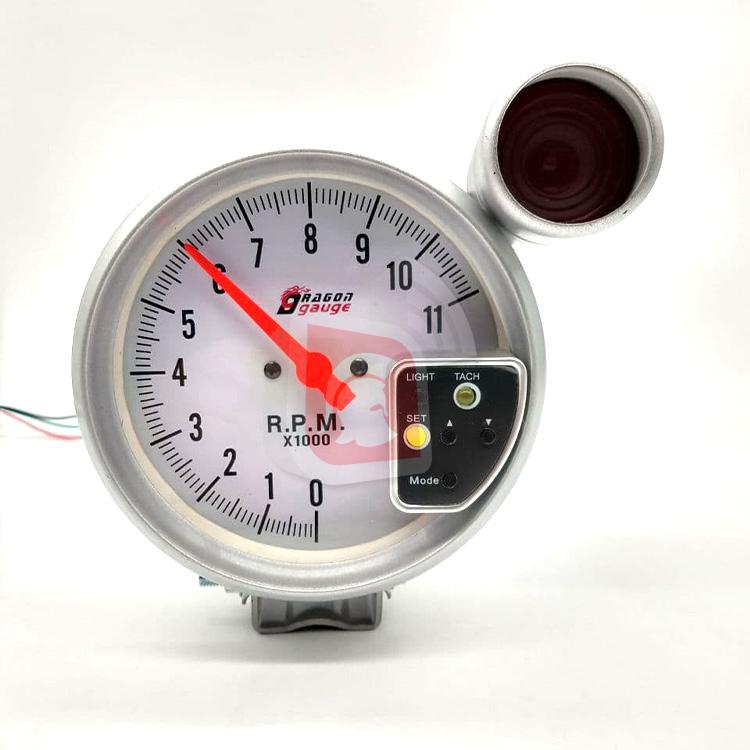 Tacómetro Análogo 5 Rpm 7 Colores Dragón Gauge Guerrero Tuning
